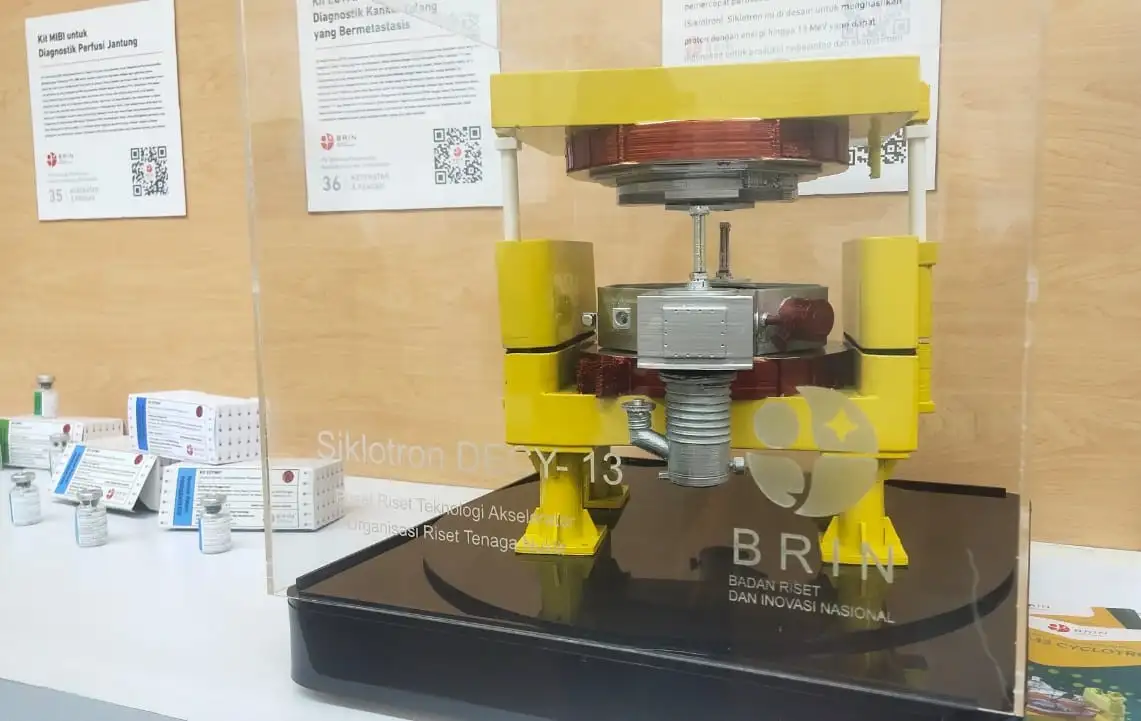 BRIN Kembangkan Siklotron DECY-13 untuk Nuklir Kesehatan
