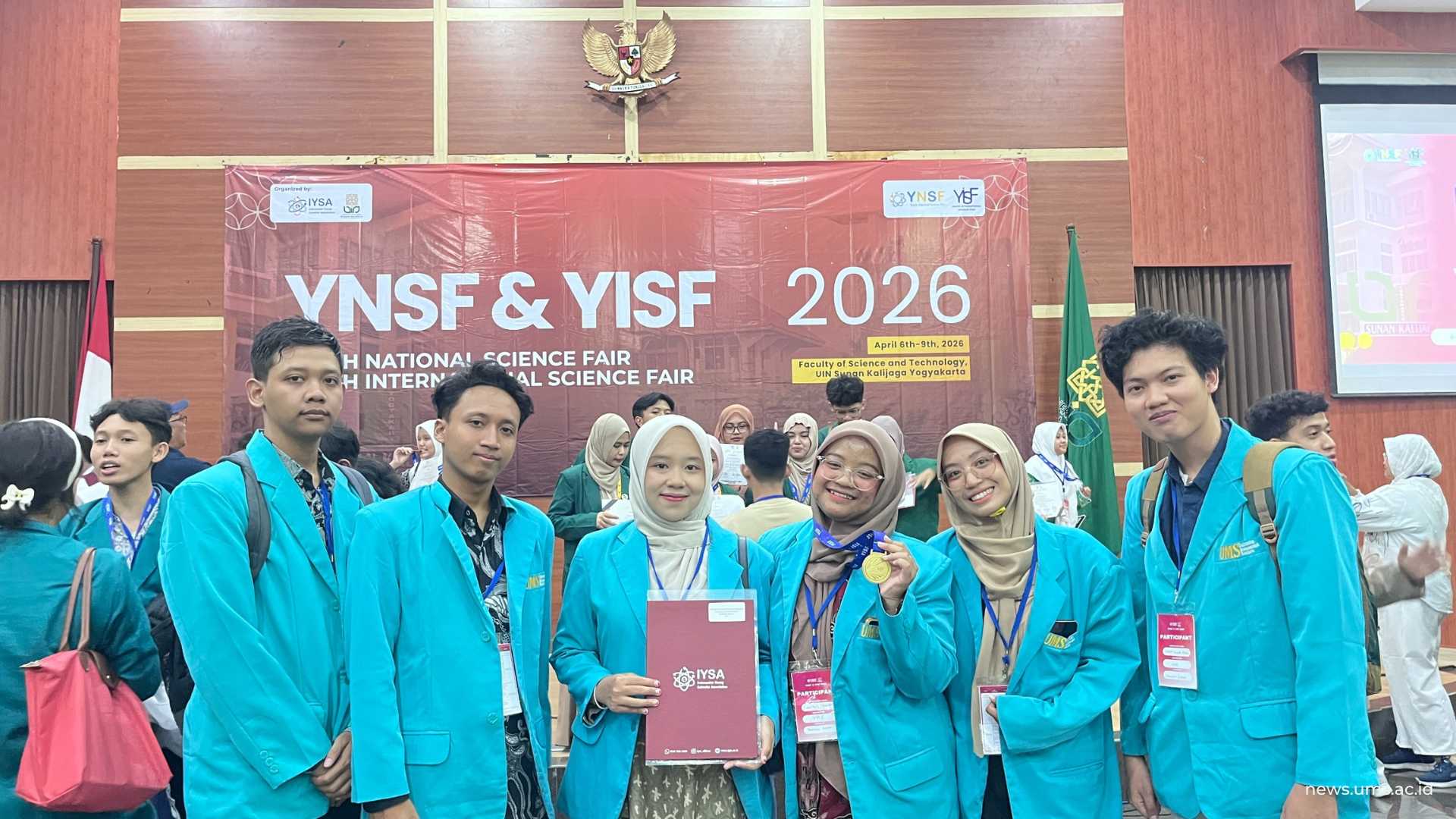 Mahasiswa UMS Raih Gold Medal YISF 2026 lewat Inovasi AI