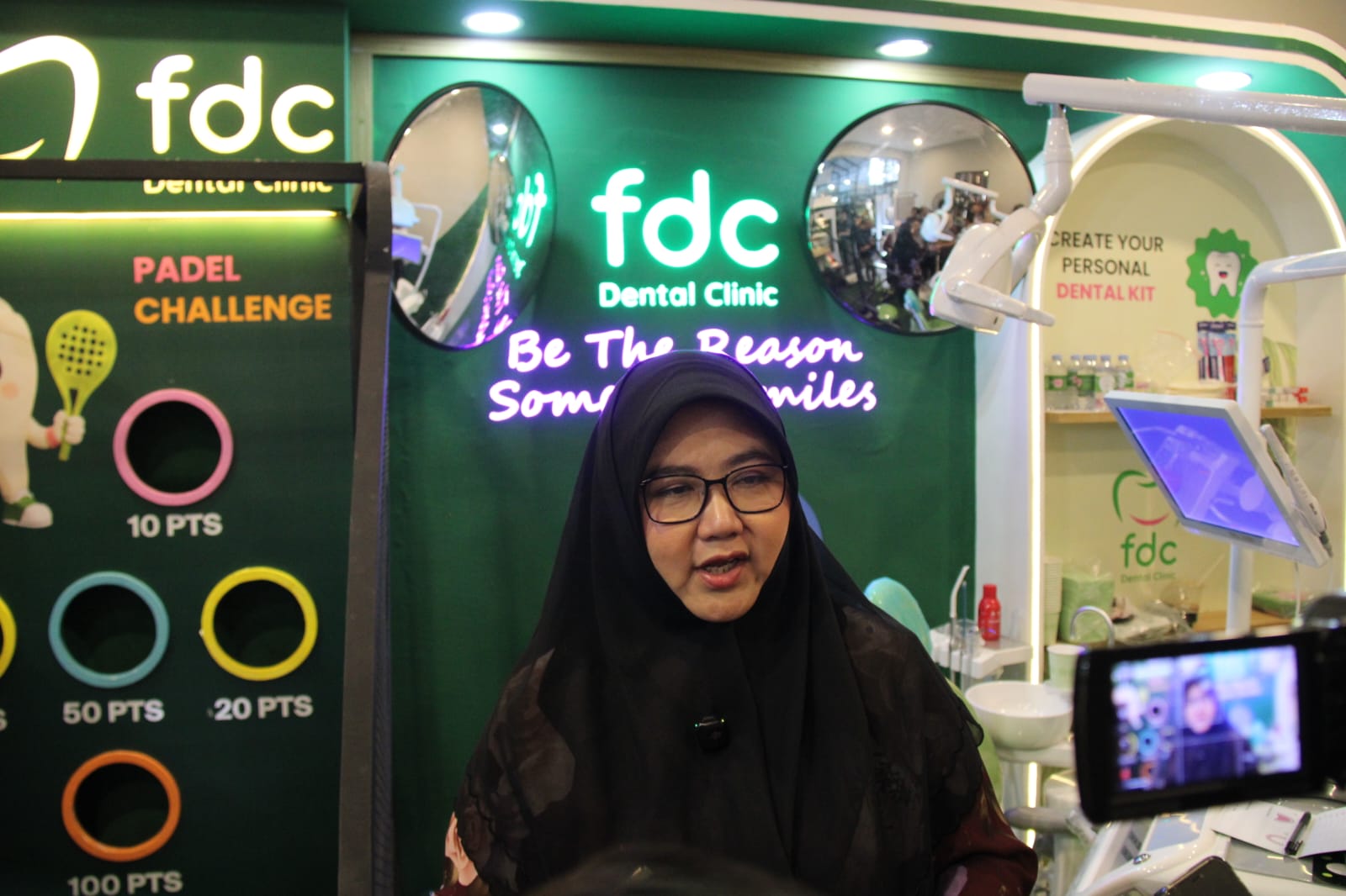 FDC Hadirkan Edukasi Kesehatan Gigi di MOP Padel 2026